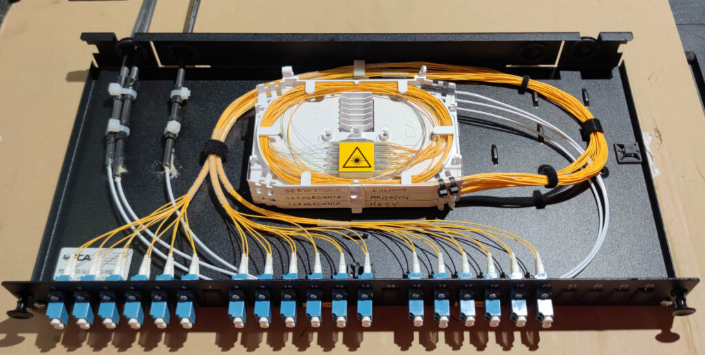 Spawanie światłowodów